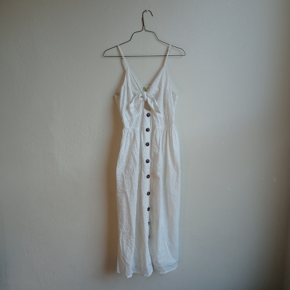 Long White Lace Japna Dress